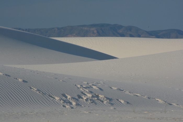white sands dunes